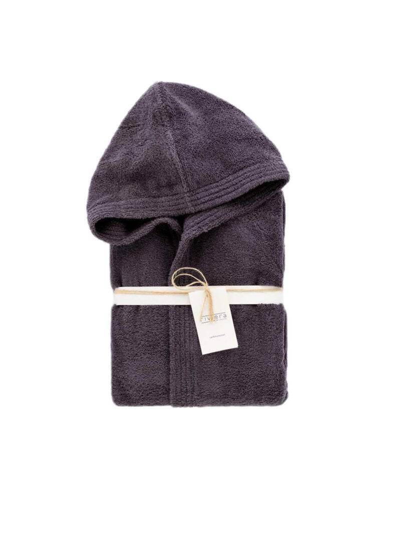 Accappatoio con cappuccio Bagno GLAMOUR ACC Riviera - evabiancheria